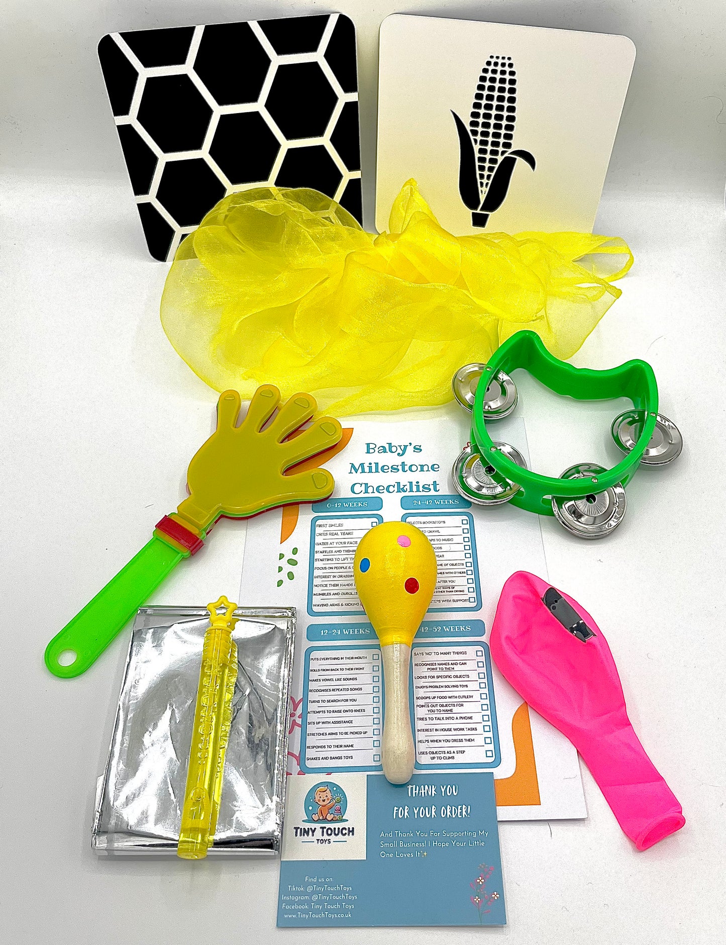 The Ultimate Baby Sensory and Development Box (10 Items)
